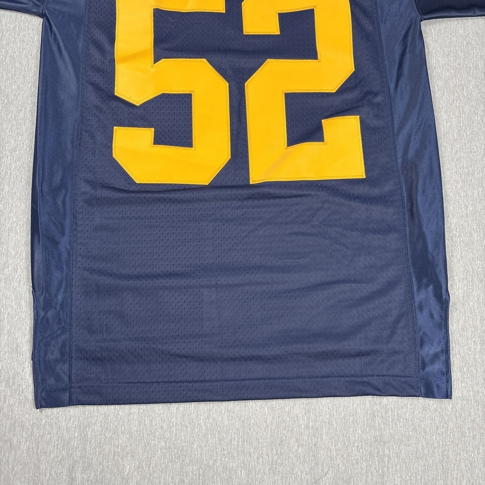 Clay Matthews 52 Green Bay Packers NFL Reebok Jersey Retro‎ Acme Blue Size Small - Picture 11 of 16